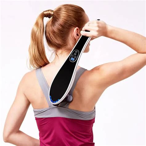 Electric Cervical Massager Vibrating Kneading Shoulder Back Neck Massager Machine Far Infrared