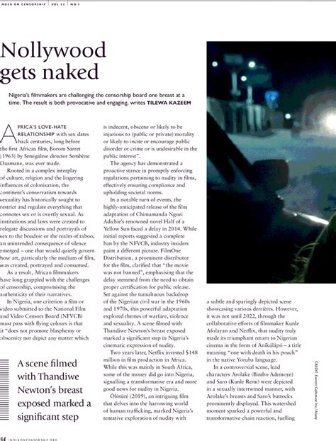Nollywood Gets Naked Tilewa Kazeem 2023
