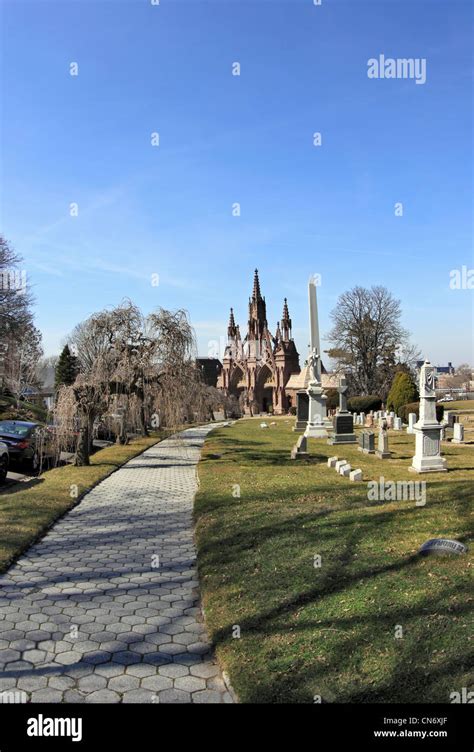 Historic Greenwood Cemetery Brooklyn New York City Stock Photo Alamy