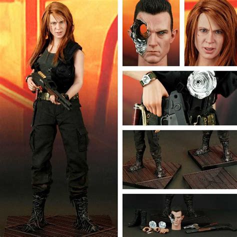 全新未開封Hottoys Hot Toys MMS MMS Terminator T Sarah Connor Disguise 未來戰士 魔鬼終結者