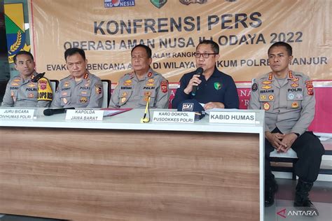 Dvi Polri Identifikasi Jenazah Korban Gempa Cianjur Berdasarkan Dna