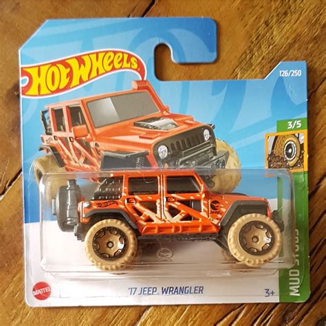 Hot Wheels Jeep Wrangler T Hunt Cartela Curta Shopee Brasil