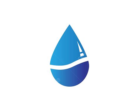 Gota De Agua Logo Plantilla Vector Ola Agua Blanca Vector Png Ola Blanco Agua Png Y Vector