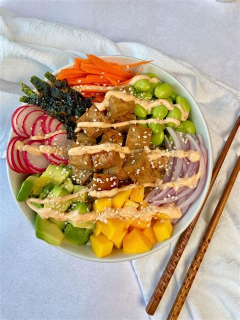 Tofu Poke Bowl - Serene Trail