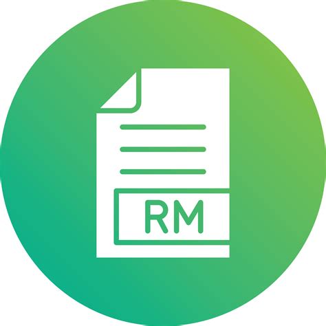 RM Vector Icon Design Illustration 15076911 Vector Art at Vecteezy