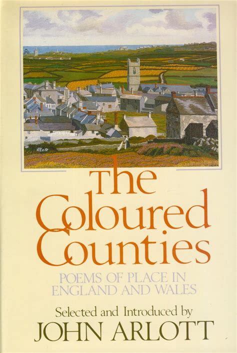 The Coloured Counties Poems Of Place In England And Wales Cricket