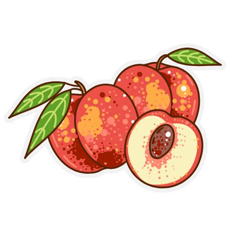 Fruit Stickers In Svg Png Ai Drawhipo