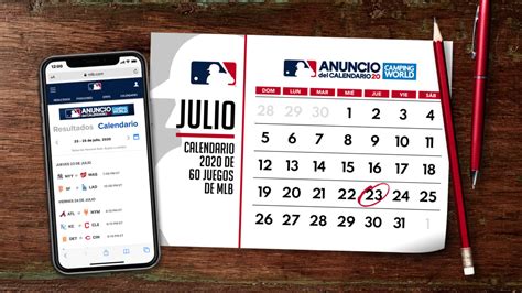 Mlb Revela El Calendario Para La Temporada Marcador