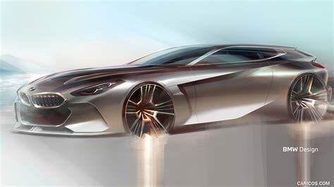 BMW Touring Coupé Concept 2023MY Design Sketch