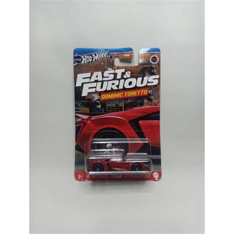 Jual Hot Wheels Fast And Furious W Motors Lykan Hypersport Shopee Indonesia
