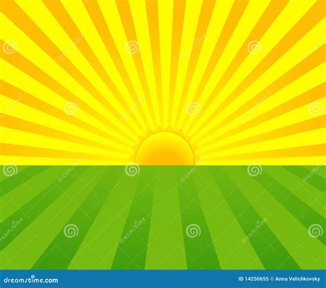 Sunrise Cartoon Vector 10708807