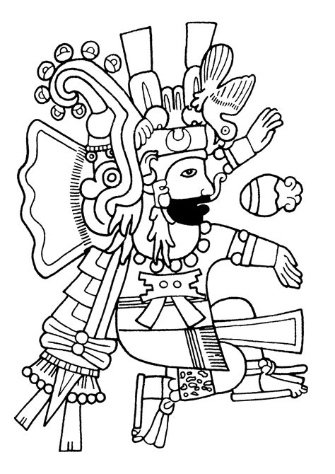 Mayan Glyph Coloring Page Download Print Or Color Online For Free