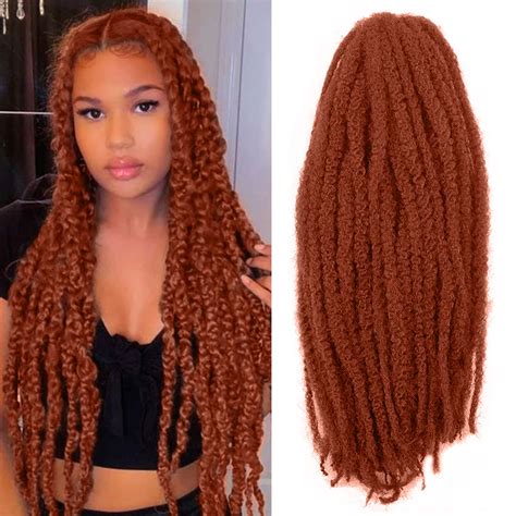 Red Ombre Marley Twists