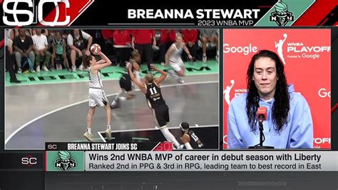 Breanna Stewart Discusses Winning Her Nd Wnba Mvp Award On Espn