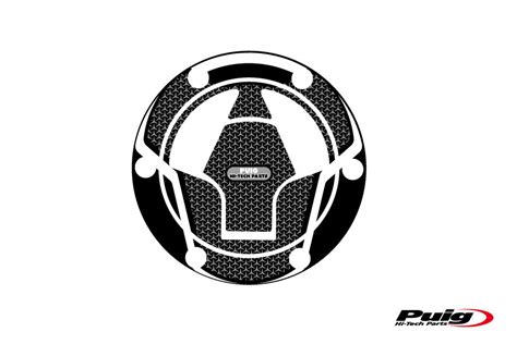 Puig Fuel Cap Cover Naked Kawasaki C Grey Motoboss