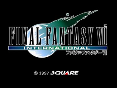 Final Fantasy VII: International Images - LaunchBox Games Database