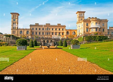 Royal Osborne House Isle Of Wight Hampshire England Stock Photo Alamy