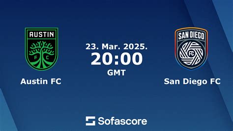 San Diego Football Club X Austin - Austin FC vs San Diego FC live score, H2H and lineups | Sofascore