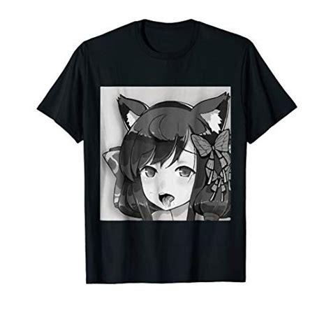 Ecchi Otaku Hentai Waifu Ahegao Girl Manga Anime T Shirt Otaku Kami