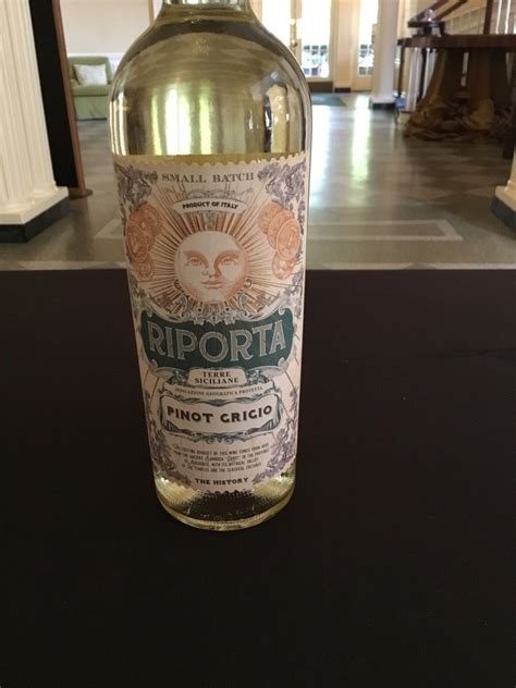 2021 Riporta Pinot Grigio Italy Sicily Terre Siciliane Cellartracker