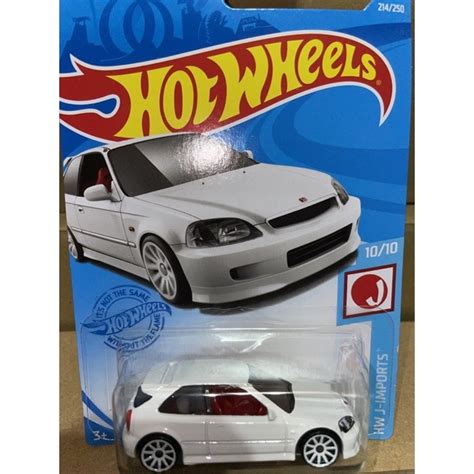 hot wheels 風火輪 HONDA CIVIC TYPE R EK 蝦皮購物