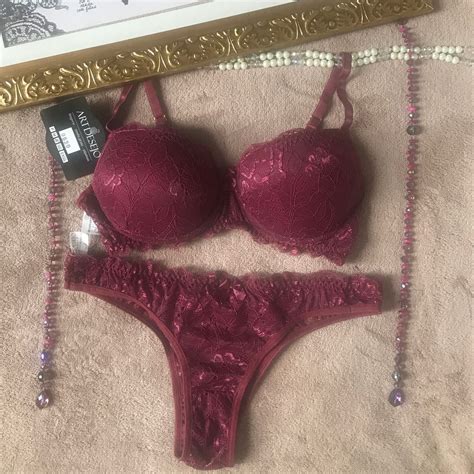 Conjunto Lingerie Em Renda Lingerie Feminina Nunca Usado Enjoei