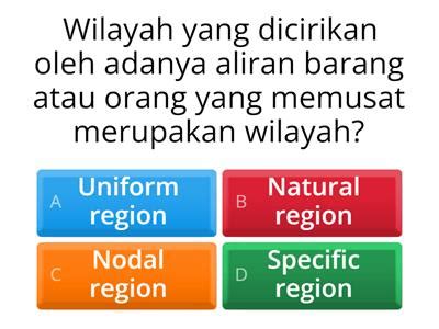 Konsep Wilayah Dan Tata Ruang Sumber Daya Pengajaran