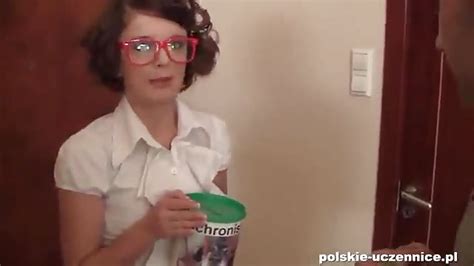 Freaky Polish Brunette In Glasses PORNDROIDS