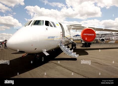 Antonov 158 Aircraft Stock Photo - Alamy