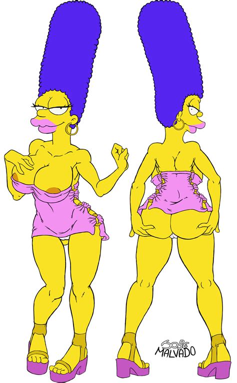 Marge And Dem Gams Commission By JoseMalvado Hentai Foundry