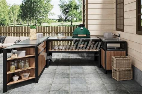 Уличная кухня «Равенна» - купить в Москве по выгодной цене от производителя