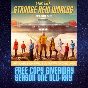 Get A Free Copy Of Star Trek Strange New Worlds On Blu Ray Sci Fi Talk