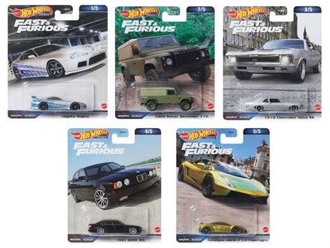 Hot Wheels Premium Fast Furious Zestaw Szt Hnw Szybcy I W Ciekli Allegro Pl