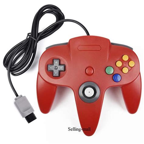 Купить Контроллер N64, джойстик, геймпад, длинный проводной для ...