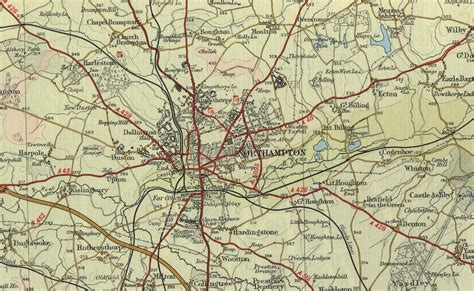 Northampton Map