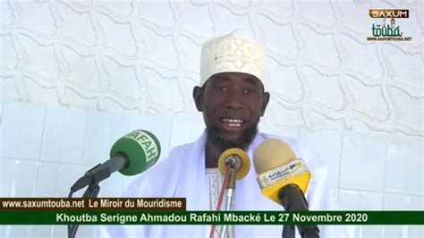 Khotba Serigne Amadou Rafah Novembre Youtube