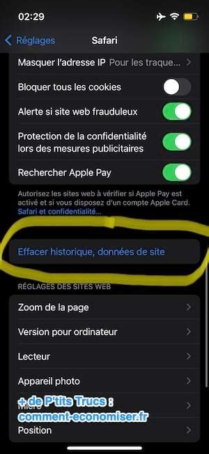 Iphone Pourquoi Faut Il Vider Le Cache De Safari R Guli Rement