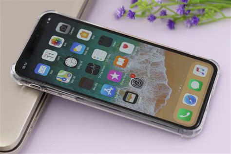 Ốp lưng iPhone X Nhựa dẻo Shock JM Nude Transparent Pbag