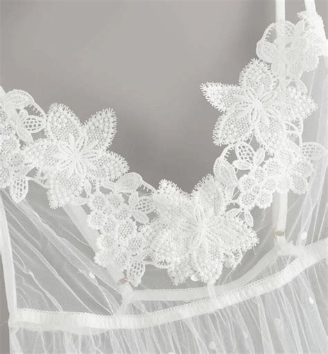 White Lace Dress Lingerie Bridal Lingerie Wedding Lingerie Etsy