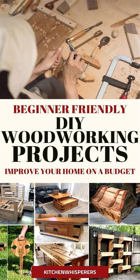 beginner diy woodworking projects  home improvement easy