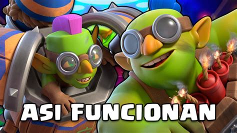 NUEVAS CARTAS CLASH ROYALE 2024 DUENDE DEMOLEDOR Y MAQUINA DUENDE YouTube