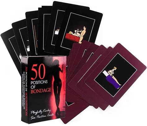 Amazon BDSM Sex Position Cards For Sex Game Sex Gaming Cards For Two Adults Married Couples