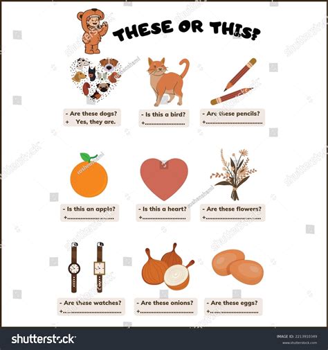 editable illustrated   worksheet template stock vector