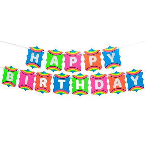 Happy Birthday Banner Clipart