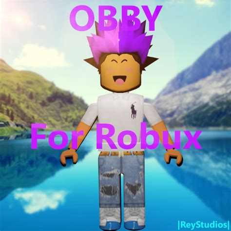 Cartoon Roblox Obby Game Icon