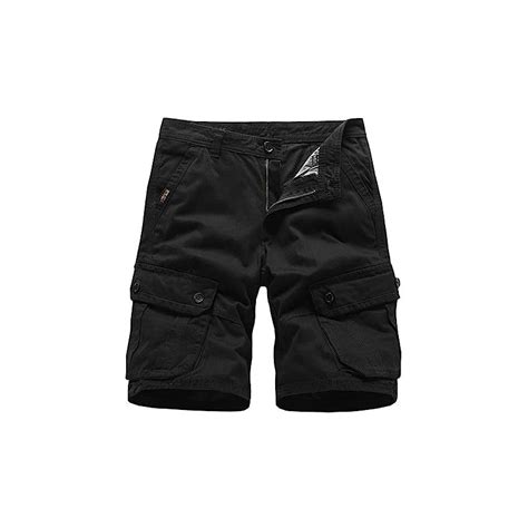 Nibesser Pantaloncini Cargo Uomo Cotone Bermuda Uomo Con Tasche Cargo