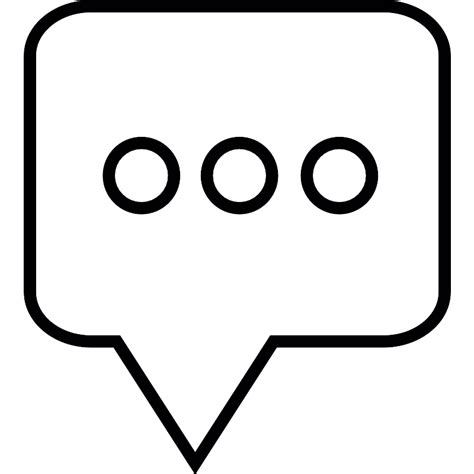 Speech Bubble Vector Svg Icon Svg Repo