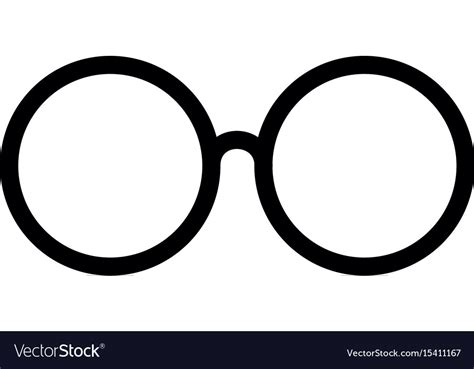 Isolated Cute Glasses Royalty Free Vector Image