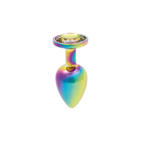 Plug Bijou Arc En Ciel M Litolu Confort Et Couleurs En Plaisir Anal