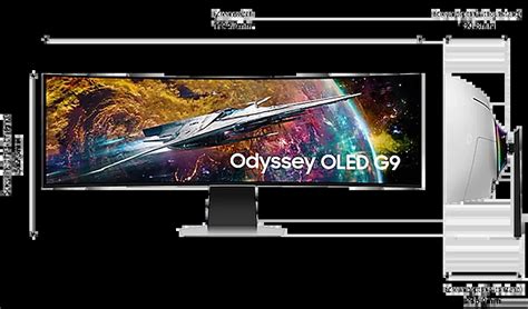 Samsung 49” Odyssey OLED G95SC DQHD Smart Moniteur Gaming ...